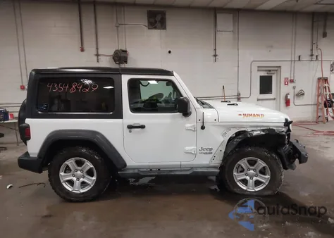 2019 Jeep Wrangler Sport S 4X4 z USA, uszkodzony, nr VIN 1C4GJXAG4KW688228